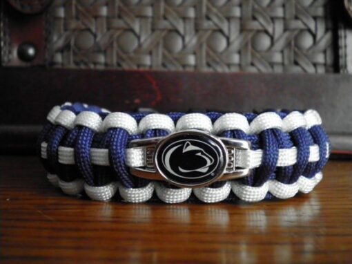 Penn State Nittany Lions Paracord Bracelet