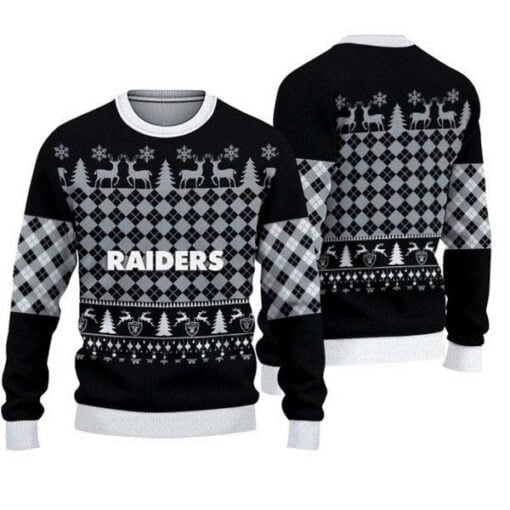 Raiders Christmas Pullover Sweatshirt
