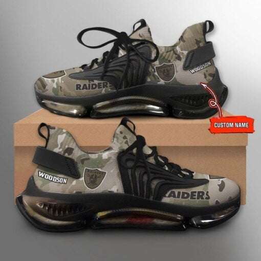 Raiders Custom Camo Shoes