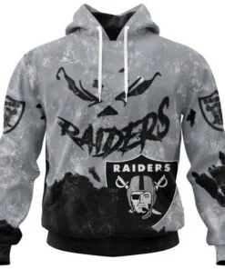 Raiders Custom Halloween Pullover Hoodie