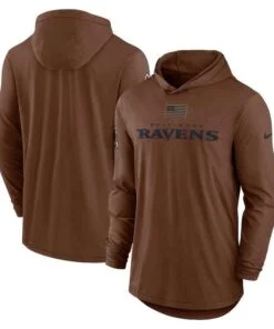 Ravens 2023 Salute to Service Lightweight Hoodie