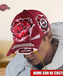 Arkansas Razorbacks Custom Adjustable Hat