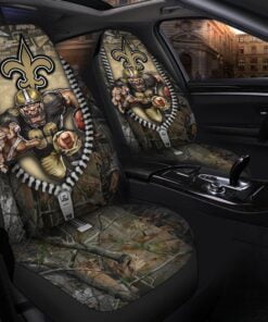 Saints 3D Universal Car Front Seat Cover - SET OF 2