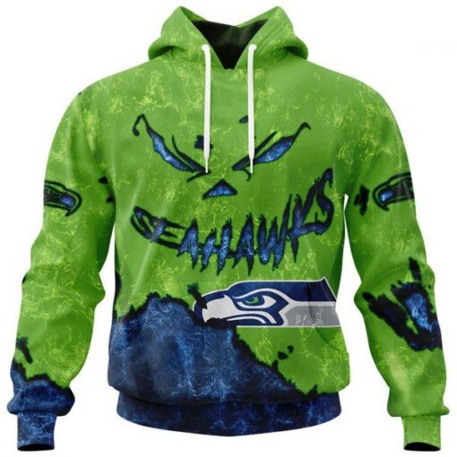 Seahawks Custom Halloween Pullover Hoodie