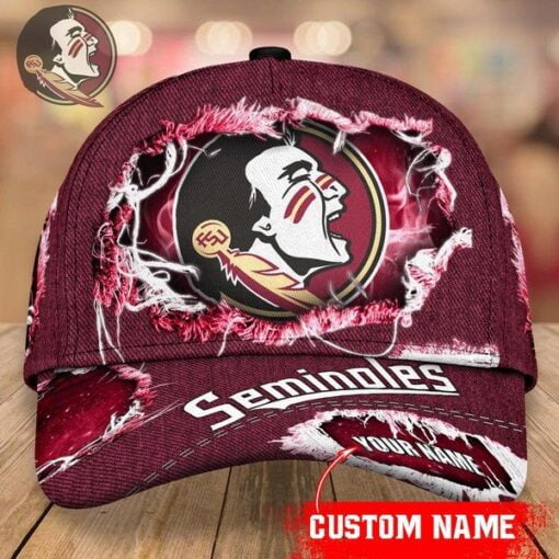 Florida State Seminoles Custom Adjustable Hat - Image 2