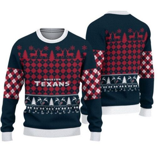 Texans Christmas Pullover Sweatshirt