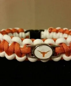 Texas Longhorns Paracord Bracelet