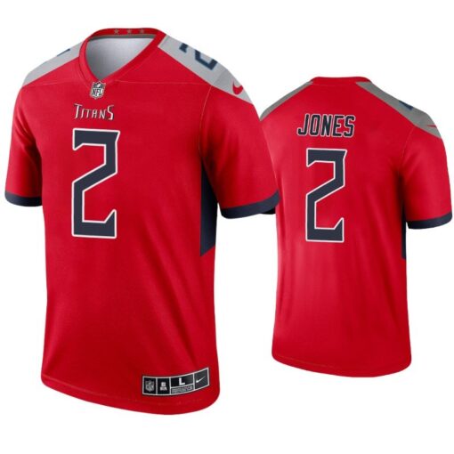 Titans Julio Jones Inverted Red Jersey