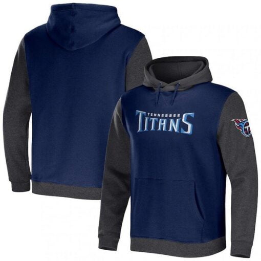 Titans NFL x Darius Rucker Collection Color Blocked Pullover Hoodie