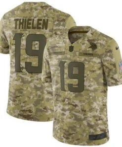 Vikings Adam Thielen Camo STS Limited Retro Jersey