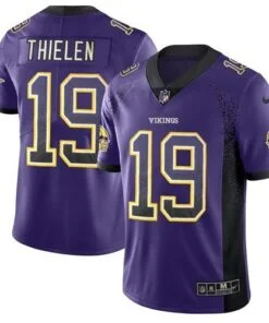 Vikings Adam Thielen Limited Drift Rush Fashion Jersey