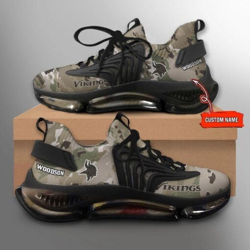 Vikings Custom Camo Shoes