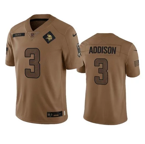 Vikings Jordan Addison 2023 Salute To Service Jersey