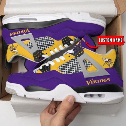 Vikings Custom Shoes - Image 2