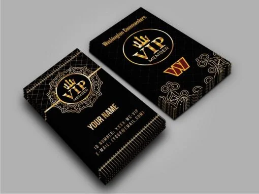 Washington Commanders Lifetime VIP Member