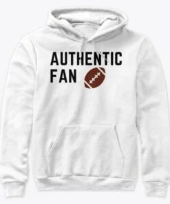 Authentic Fan Football Hoodie