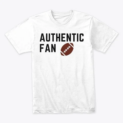 Authentic Fan Football T-Shirt