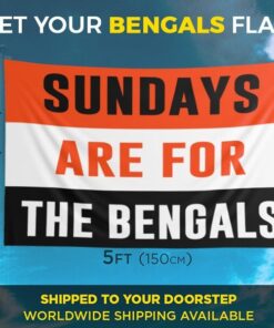 Bengals Sundays Flag