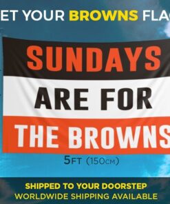Browns Sundays Flag