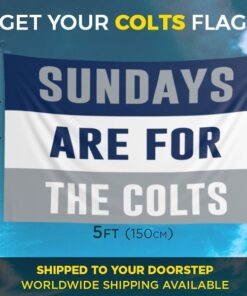 Colts Sundays Flag