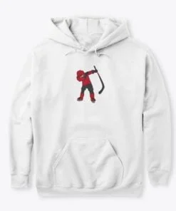Dabbing Player Hockey Hoodie