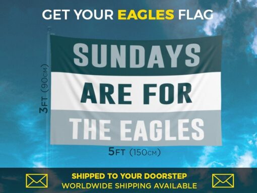 Eagles Sundays Flag