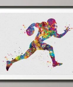 American Football Wall Art - F131