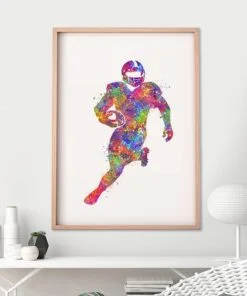American Football Wall Art - F129