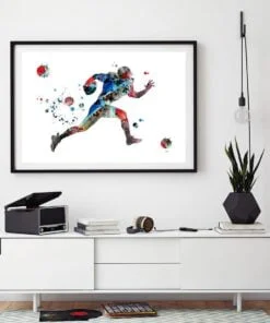American Football Wall Art - F127