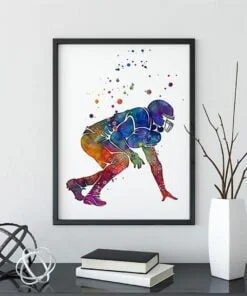 American Football Wall Art - F126