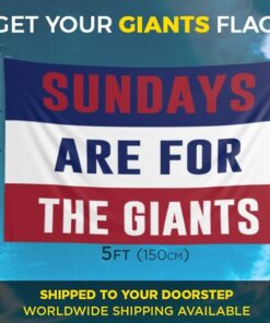 Giants Sundays Flag