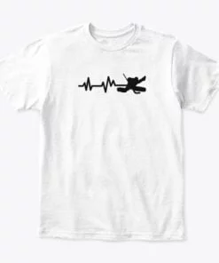 Goalie Heartbeat Hockey T-Shirt