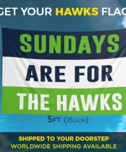 Seahawks Sundays Flag