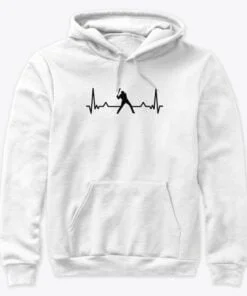 Heartbeat Baseball Hoodie