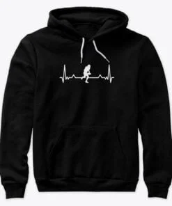 Heartbeat Football Hoodie