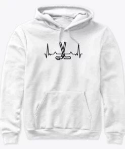 Heartbeat Hockey Hoodie