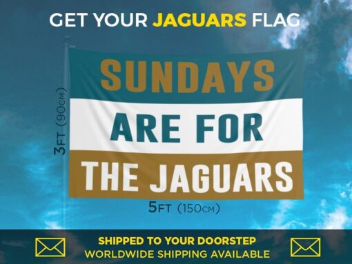 Jaguars Sundays Flag