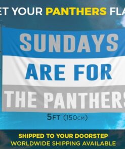 Panthers Sundays Flag