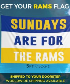 Rams Sundays Flag
