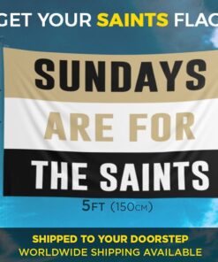 Saints Sundays Flag