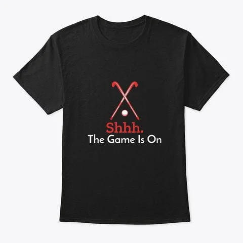 The Game Is On Hockey T-Shirt