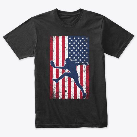 Vintage USA Flag Football T-Shirt